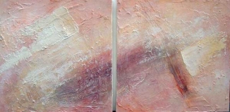 ARRID PLANES (DIPTYCH) NO.271 UNDATED BY LUCIEN SIMON