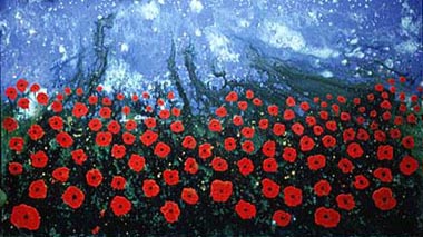 POPPIES NO.16 UNDATED BY LUCIEN SIMON