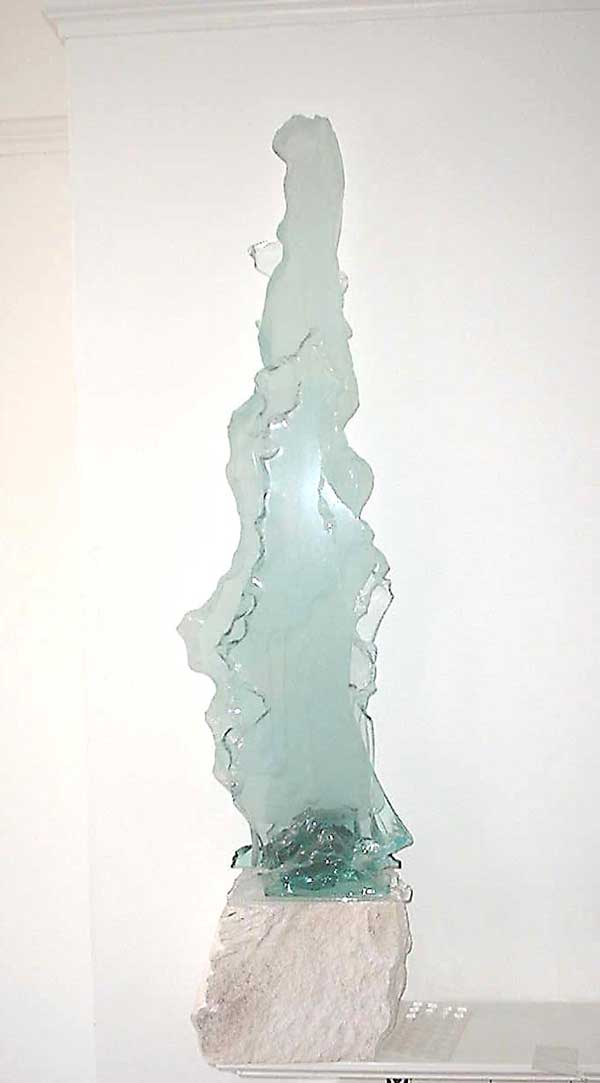WHITE TOTEM NO.291 DATED 2000 BY LUCIEN SIMON