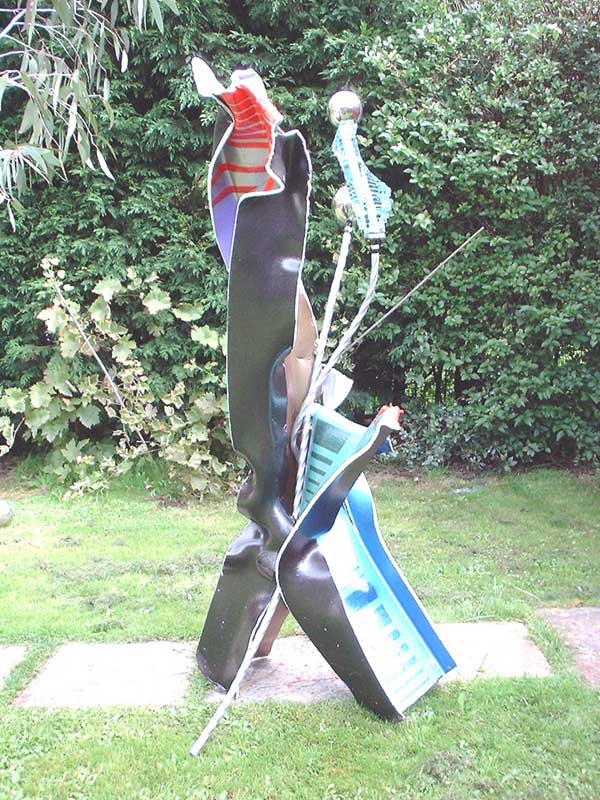 JAZZIN AROUND (FRONT VIEW) NO.308 DATED 2004 BY LUCIEN SIMON