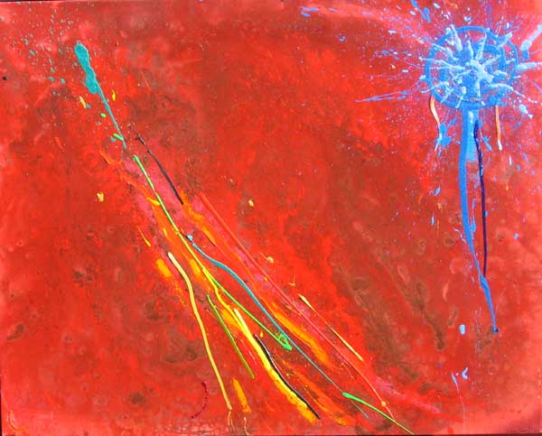 SPACEFIRE II NO.350 DATED 2005 BY LUCIEN SIMON