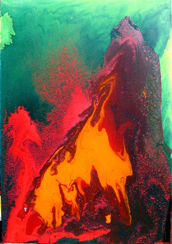 TROPICAL MOUNTAIN NO.403 DATED 2006 BY LUCIEN SIMON