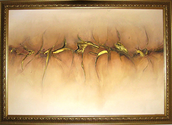 AUTUMN OAK-FRAMED NO.456 DATED 2005 BY LUCIEN SIMON