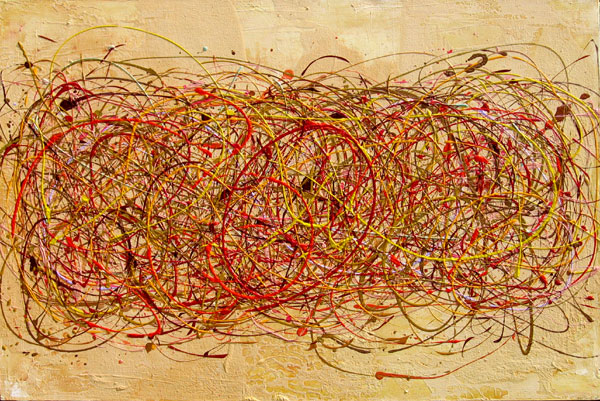 HOT TANGLE NO.475 DATED 2007 BY LUCIEN SIMON