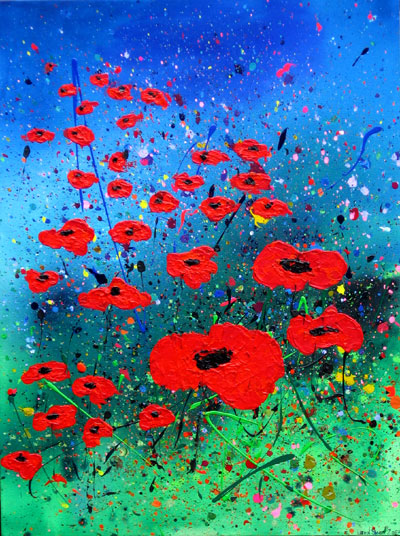 POPPIE FIELD NO.476 DATED 2007 BY LUCIEN SIMON