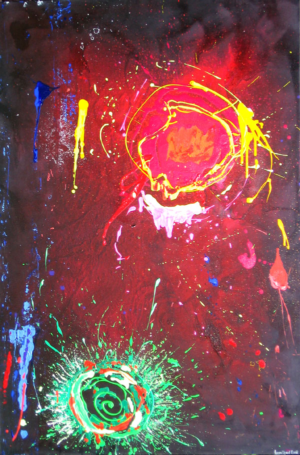 RED LIGHT NO.516 DATED 2008 BY LUCIEN SIMON