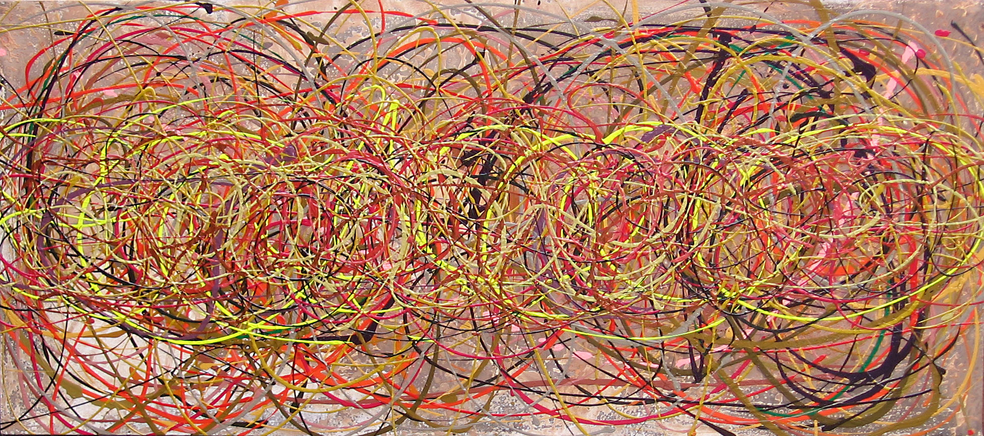 YELLOW TANGLE  NO.532 DATED 2008 BY LUCIEN SIMON