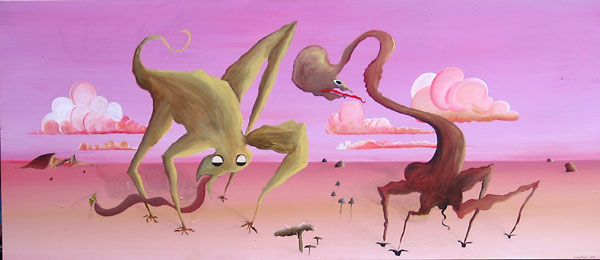 MUSHROOM MONSTERS NO.541 DATED 2008 BY LUCIEN SIMON
