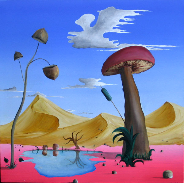 MUSHROOM DUNE NO.554 DATED 2008 BY LUCIEN SIMON