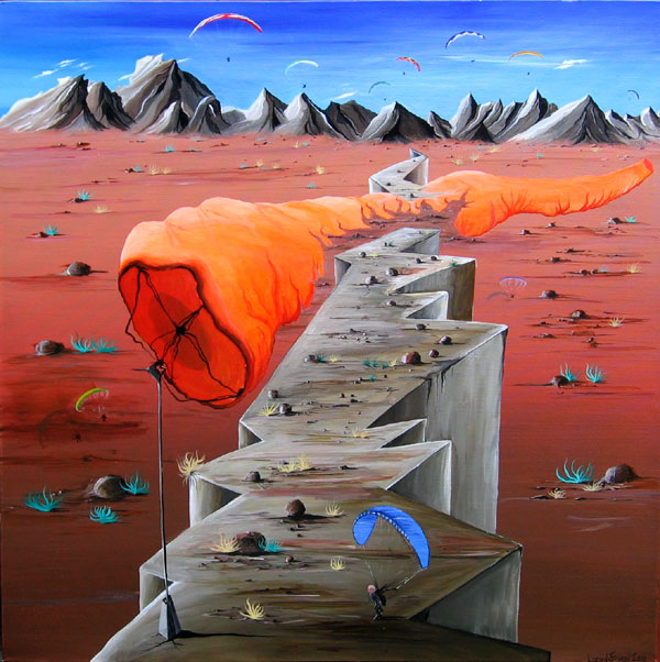 BIG SOCK PARAGLIDING NO.601 DATED 2010 BY LUCIEN SIMON