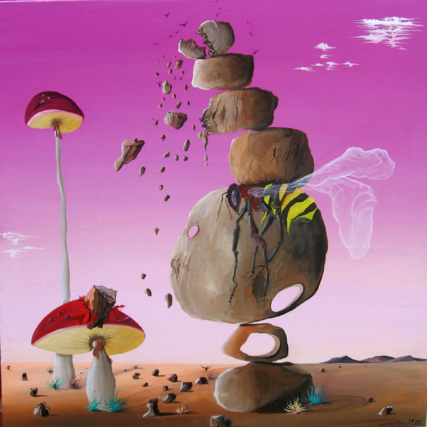 MUSHROOM TUMBLE NO.603 DATED 2010 BY LUCIEN SIMON