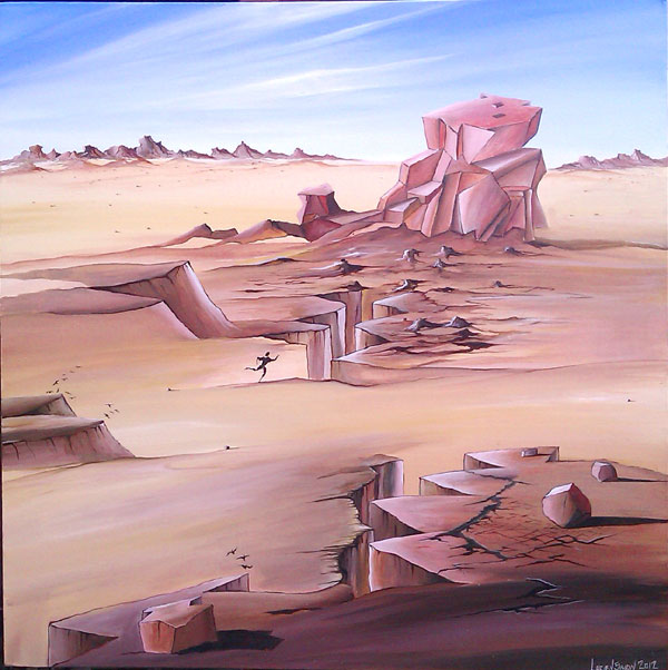 FAULT IN THE DESERT NO.639 DATED 2012 BY LUCIEN SIMON
