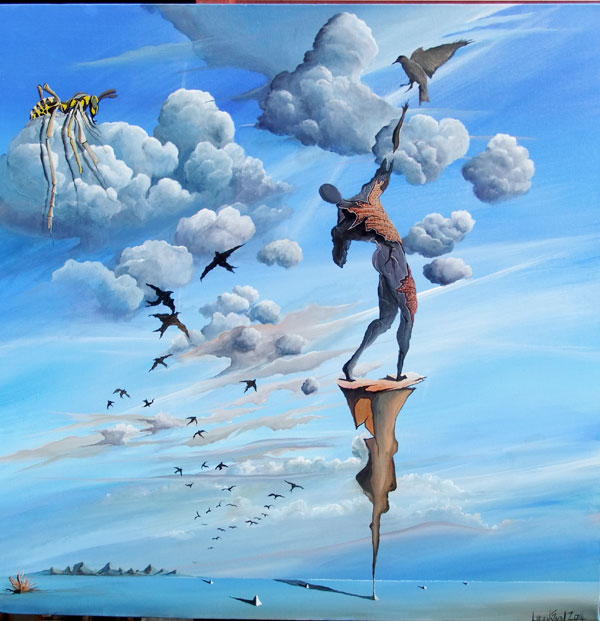 CLOUD LIFE NO.823 DATED 2014 BY LUCIEN SIMON