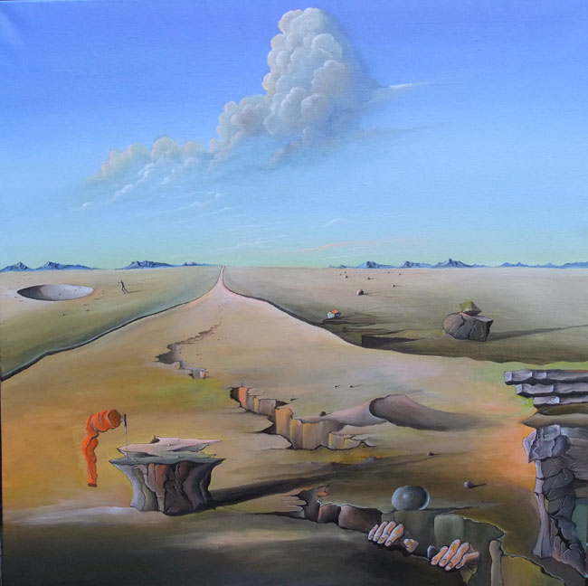 DESERT ROAD NO.856 DATED 2014 BY LUCIEN SIMON