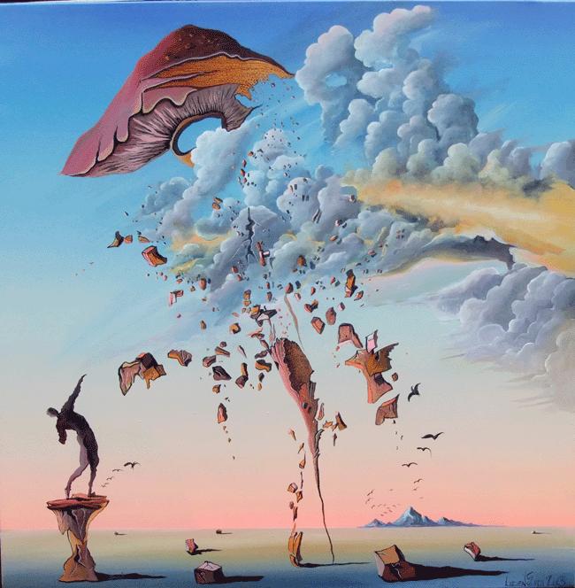MUSHROOM CLOUD NO.871 DATED 2013 BY LUCIEN SIMON
